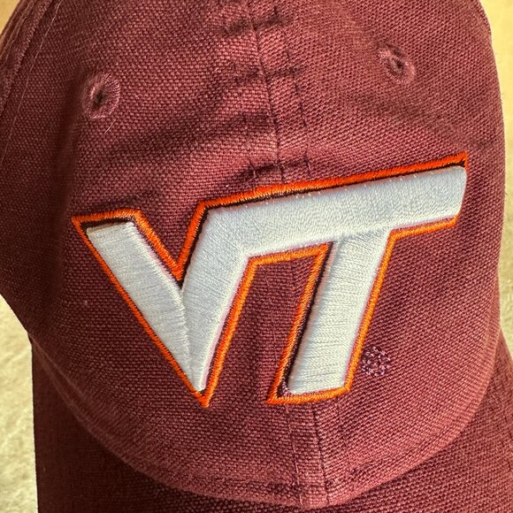 Virginia Tech (VT) Cotton Adjustable Hat - Picture 5 of 9